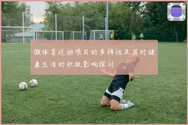微体育运动项目的多样性及其对健康生活的积极影响探讨